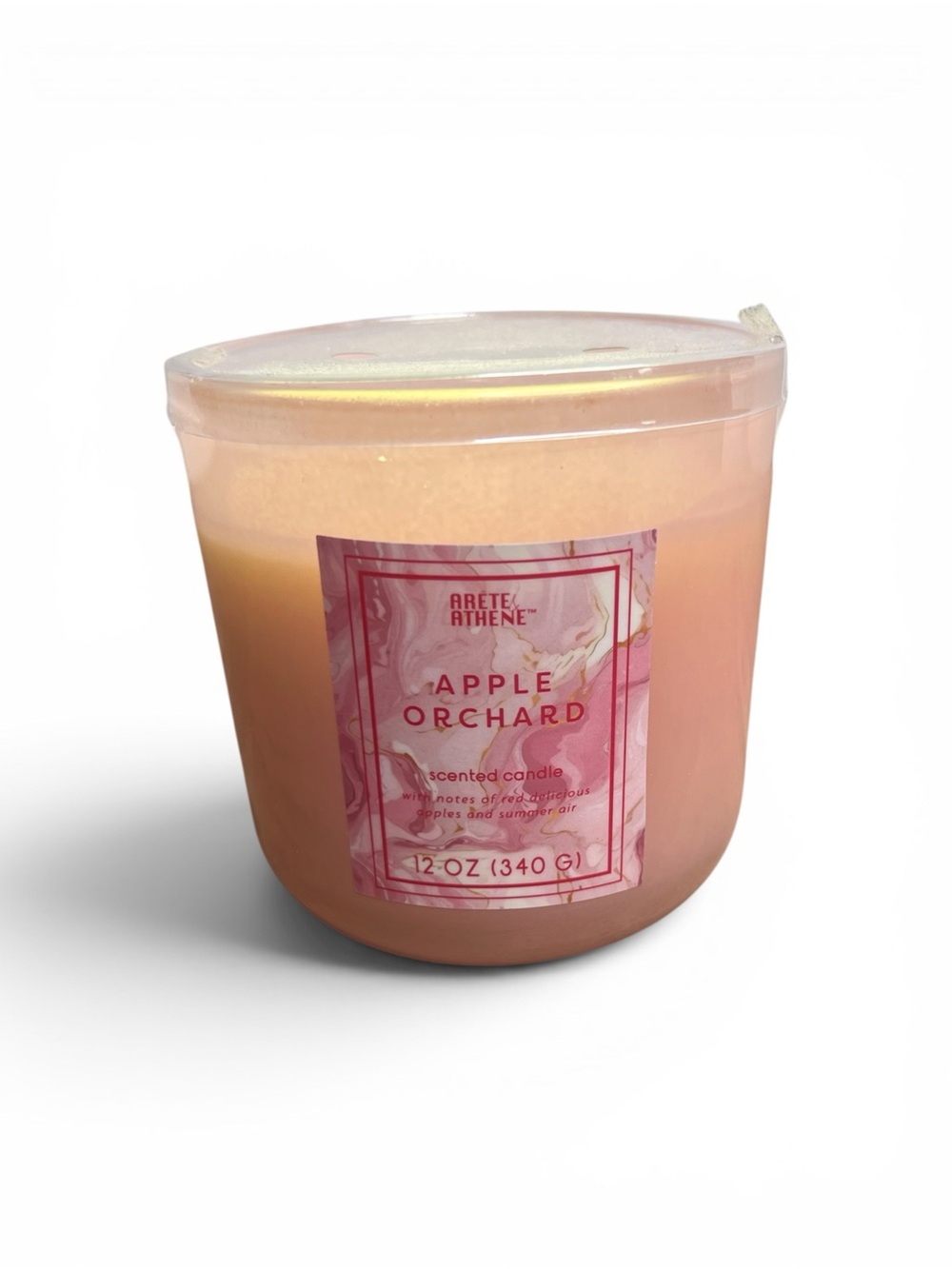Areté Athene Apple Orchard 12 oz Double Wick Candle